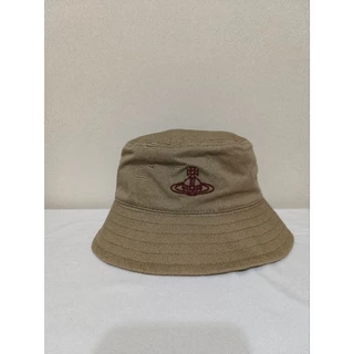 希少！Vivienne Westwood 帽子 豚革 スウェード ライトグレー