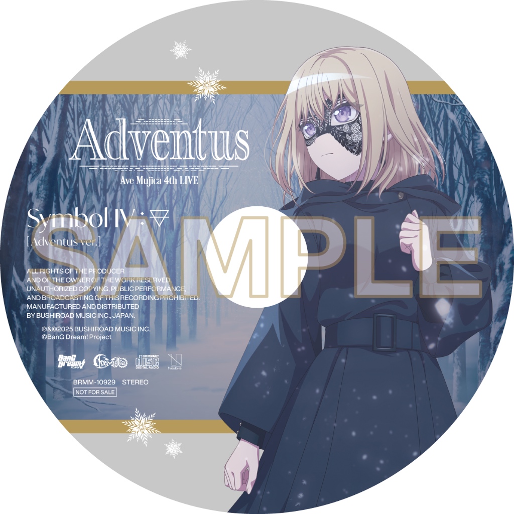 特典代購✨ Ave Mujica 少女樂團派對1st Album「Completeness」藍光