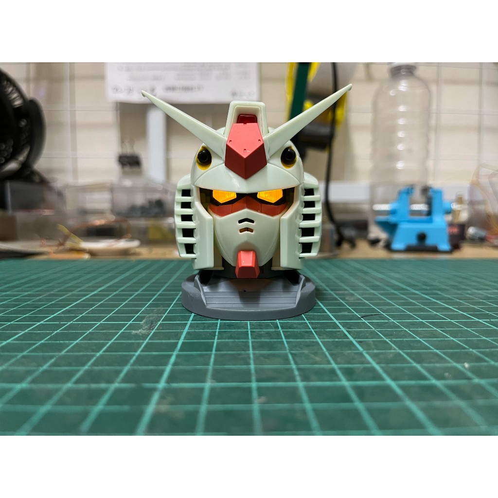 BANDAI EXCEED MODEL 鋼彈頭 轉蛋 扭蛋 LED改造模組 鈕扣電池底座 (P1~P4皆適用) | 蝦皮購物