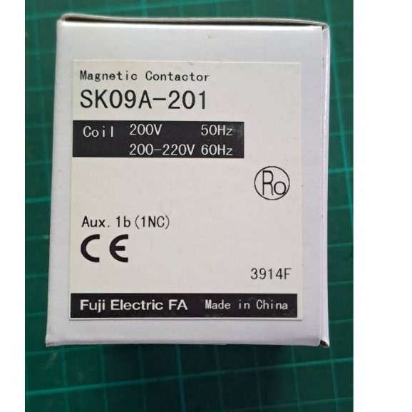 未使用 FUJI 富士電機 交流 電磁接觸器線圈 SK09A-201 200-220V 盒裝 | 蝦皮購物