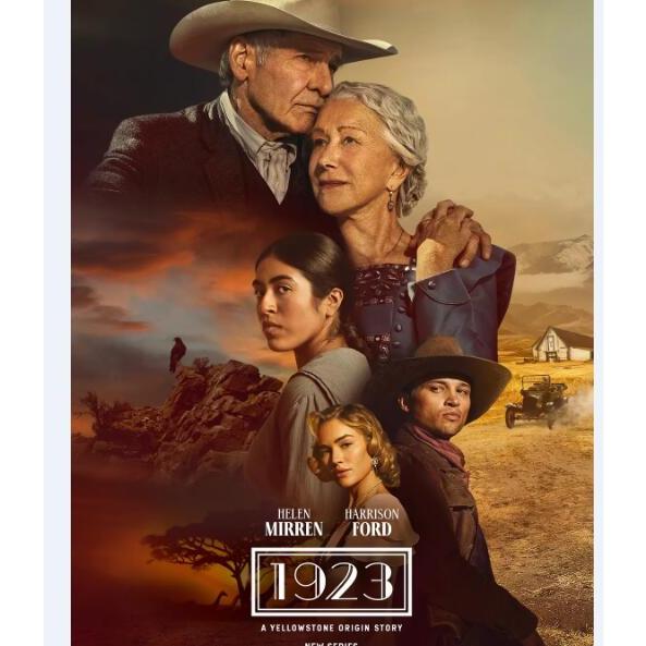 2022美劇 1923/黃石前傳 第1+2季 DVD 全新盒裝 4片 蝦皮購物