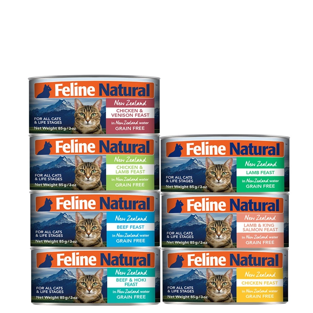 罐頭界的紐西蘭精品：K9 Natural 鮮燉貓無穀主食罐 —— 追求極致純粹的貓咪盛宴