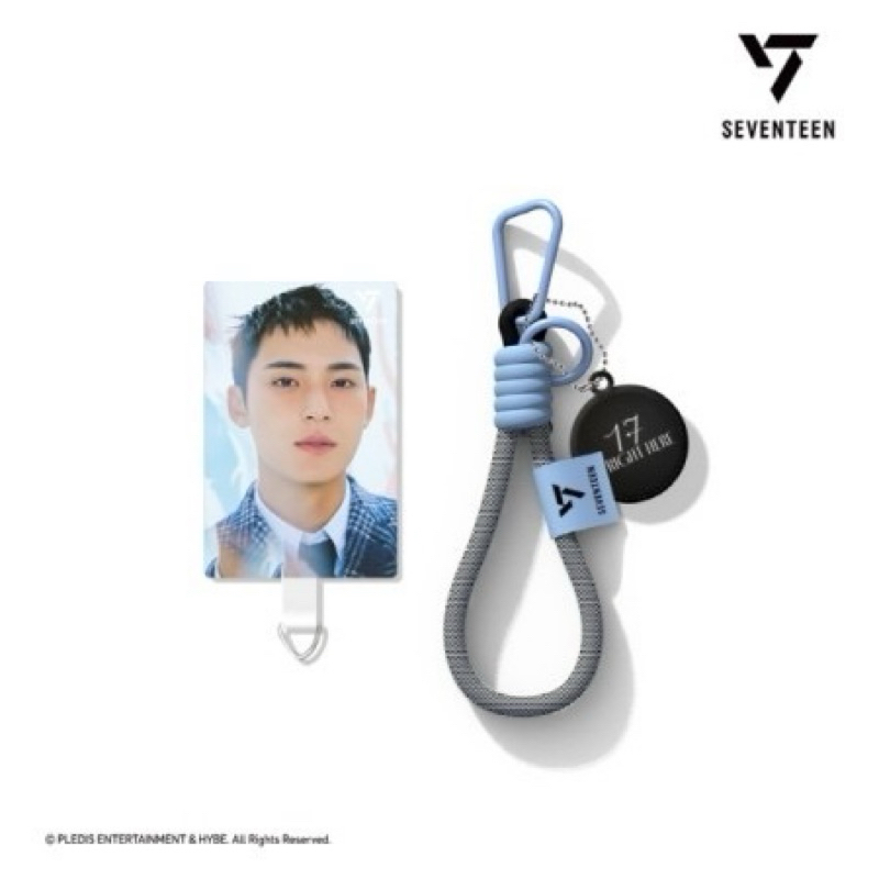 韓居🇰🇷 SEVENTEEN 3D LENTICULAR PHONE TAB KEYRING STAND 官方週邊