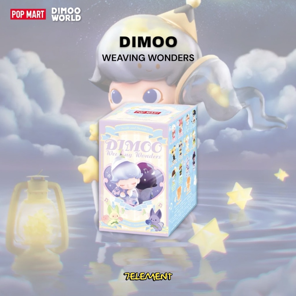 POPMART DIMOO 夢裡夢外系列泡泡瑪特確認款盲盒中盒隱藏公仔招財 POPMART DIMOO 夢裡夢外系列泡泡瑪特確認款盲盒中盒隱藏公仔招財