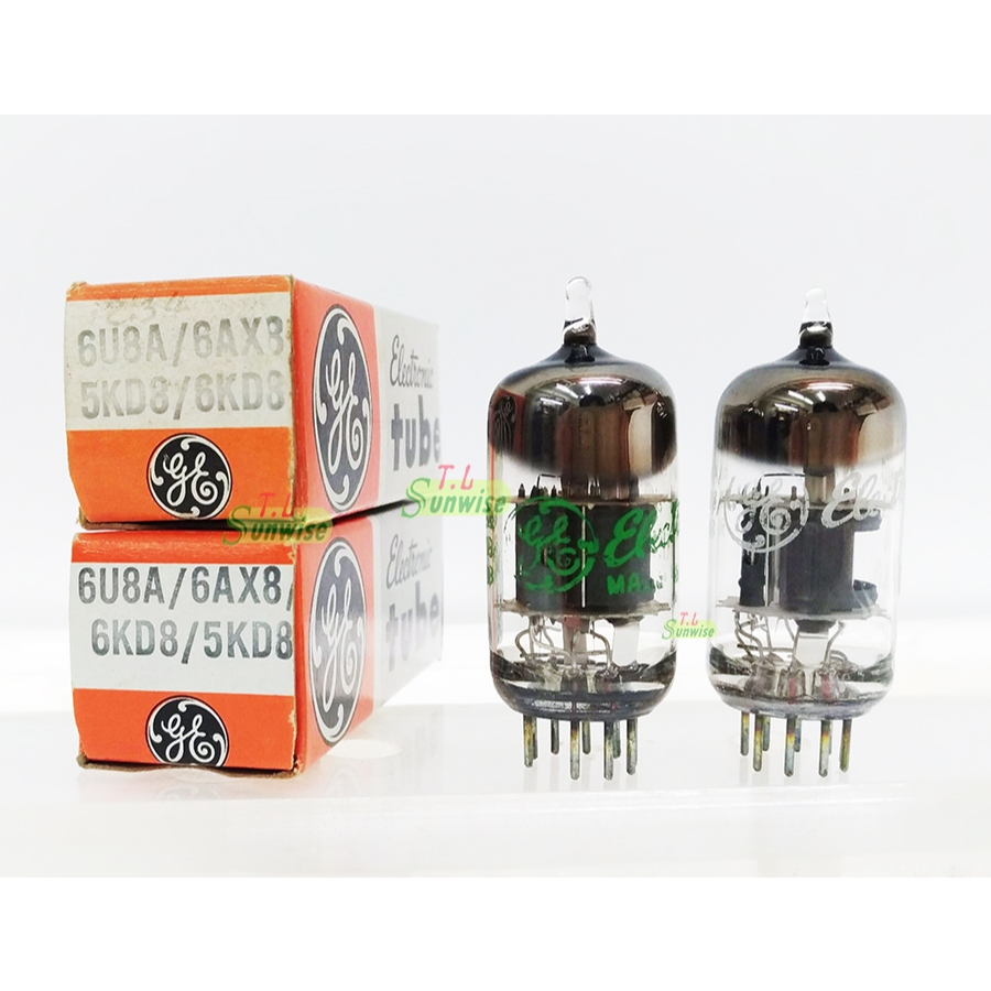 中國 6F2 ︽NO:68330 美國 GE 6U8 A / 6KD8 / 5KD8 NIB1對( 6GH8 A 真空管 | 蝦皮購物