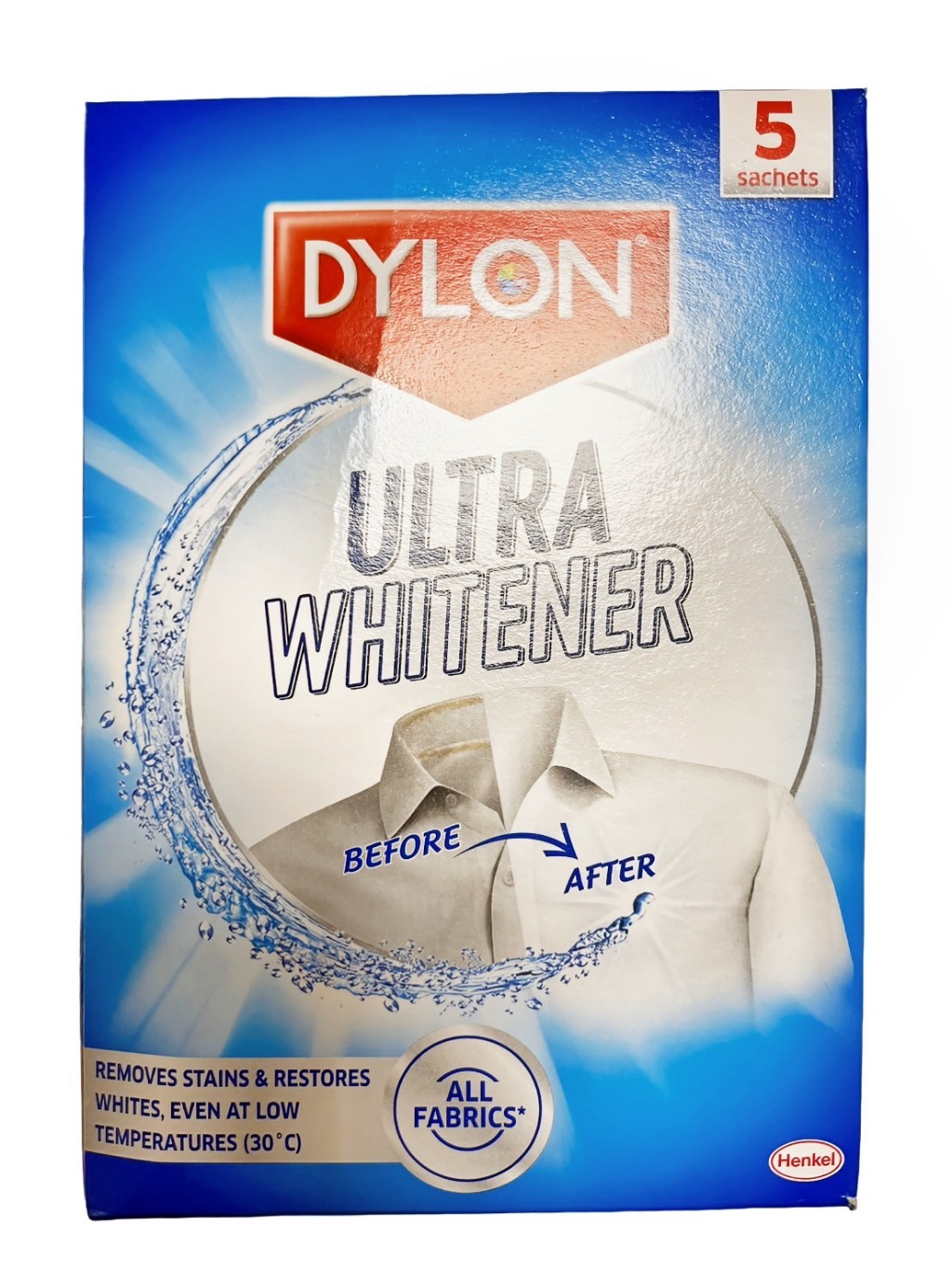 附發票 英國進口 Dylon 洗白專用 清潔粉/劑 Renovator white (每包5入:僅適用於全白色物品) | 蝦皮購物
