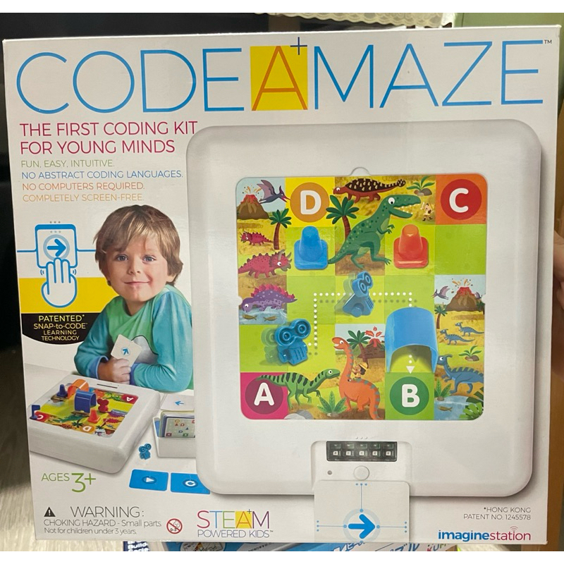 最棒的禮物： 4M程式編碼玩具-編碼迷宮遊戲組 Code A Maze / Steam（全新未玩過） | 蝦皮購物
