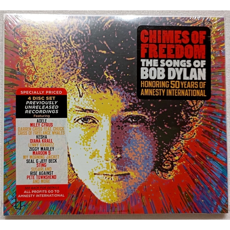 全新未拆 4CD / Bob Dylan Chimes Of Freedom / 巨星獻唱巴布狄倫之歌 合輯 / 美版 蝦皮購物