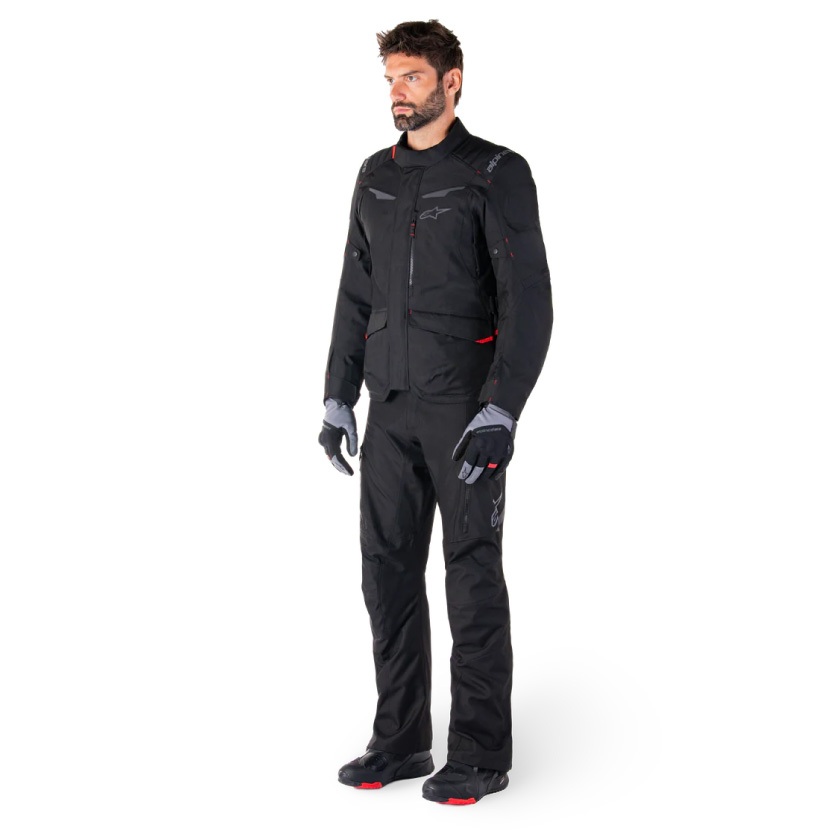 安信｜Alpinestars 防摔褲ST-1 WATERPROOF 防水騎士褲A星黑舒適全天候