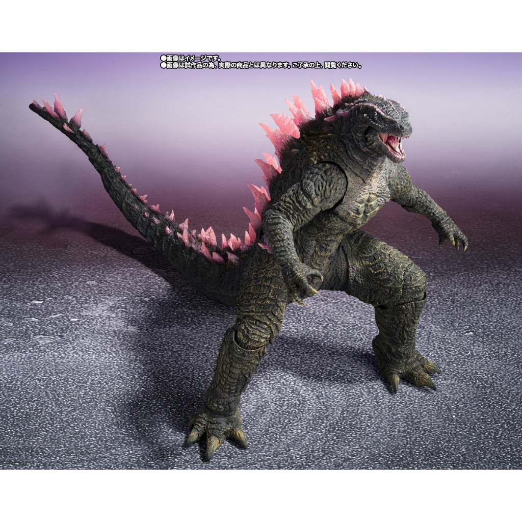 星矢TOY BANDAI SHM 2024 EVOLEVD 粉色背脊哥吉拉× 金剛新帝國魂限定 