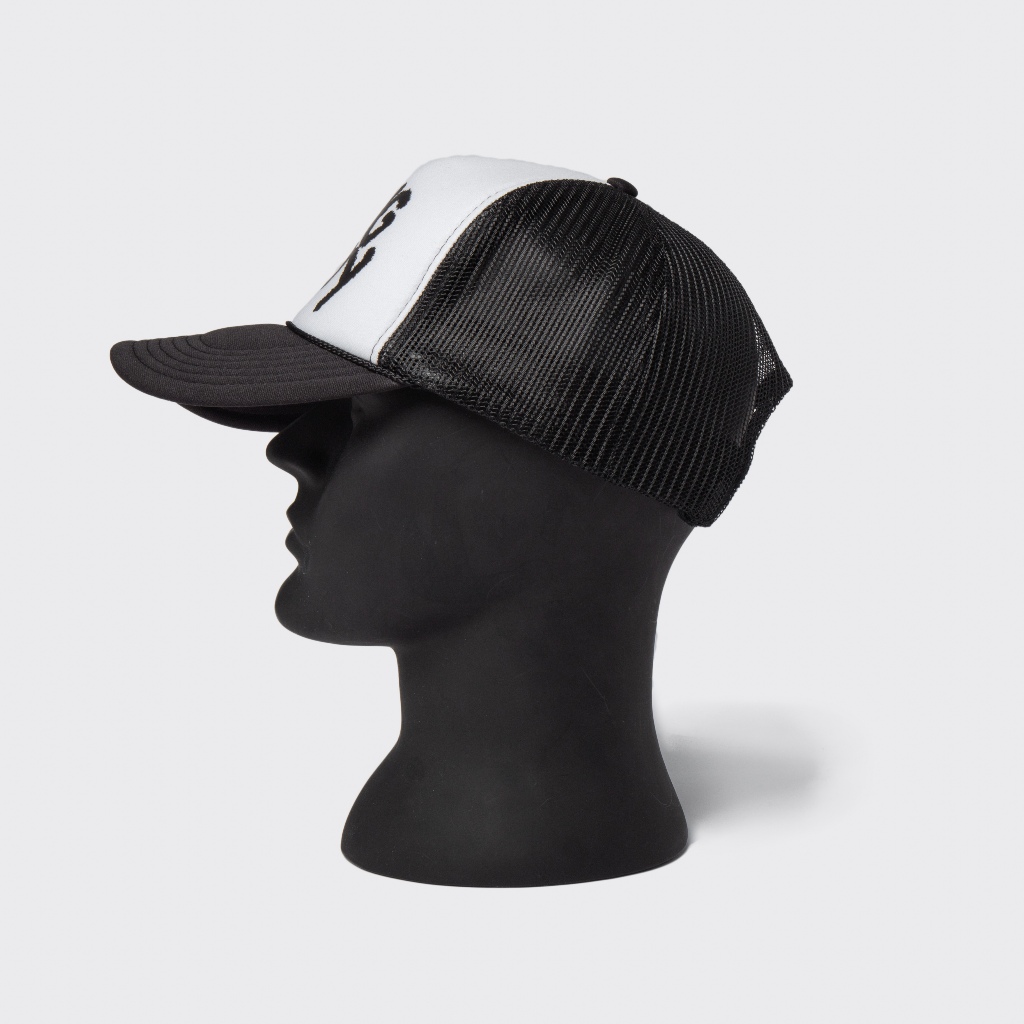 WEARCOME 】FUCKING AWESOME DRUG BUDDY TRUCKER HAT 網帽卡車帽黑白