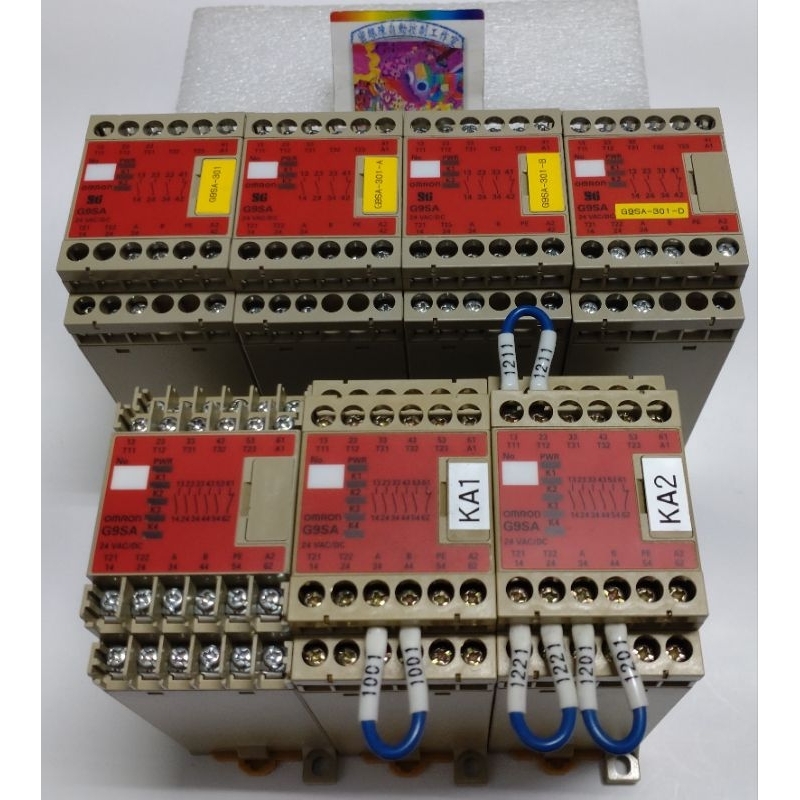 🌞二手現貨保固日製OMRON歐姆龍G9SA-301 501安全繼電器模組AC/DC 🌞二手現貨保固日製OMRON歐姆龍G9SA-301 501安全繼電器模組AC/DC