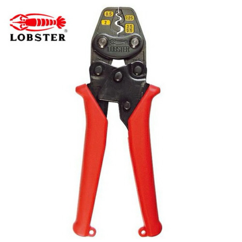台灣現貨 日本製 蝦牌LOBSTER 省力壓接鉗 AK2MA 裸端子壓接鉗 壓著鉗 | 蝦皮購物