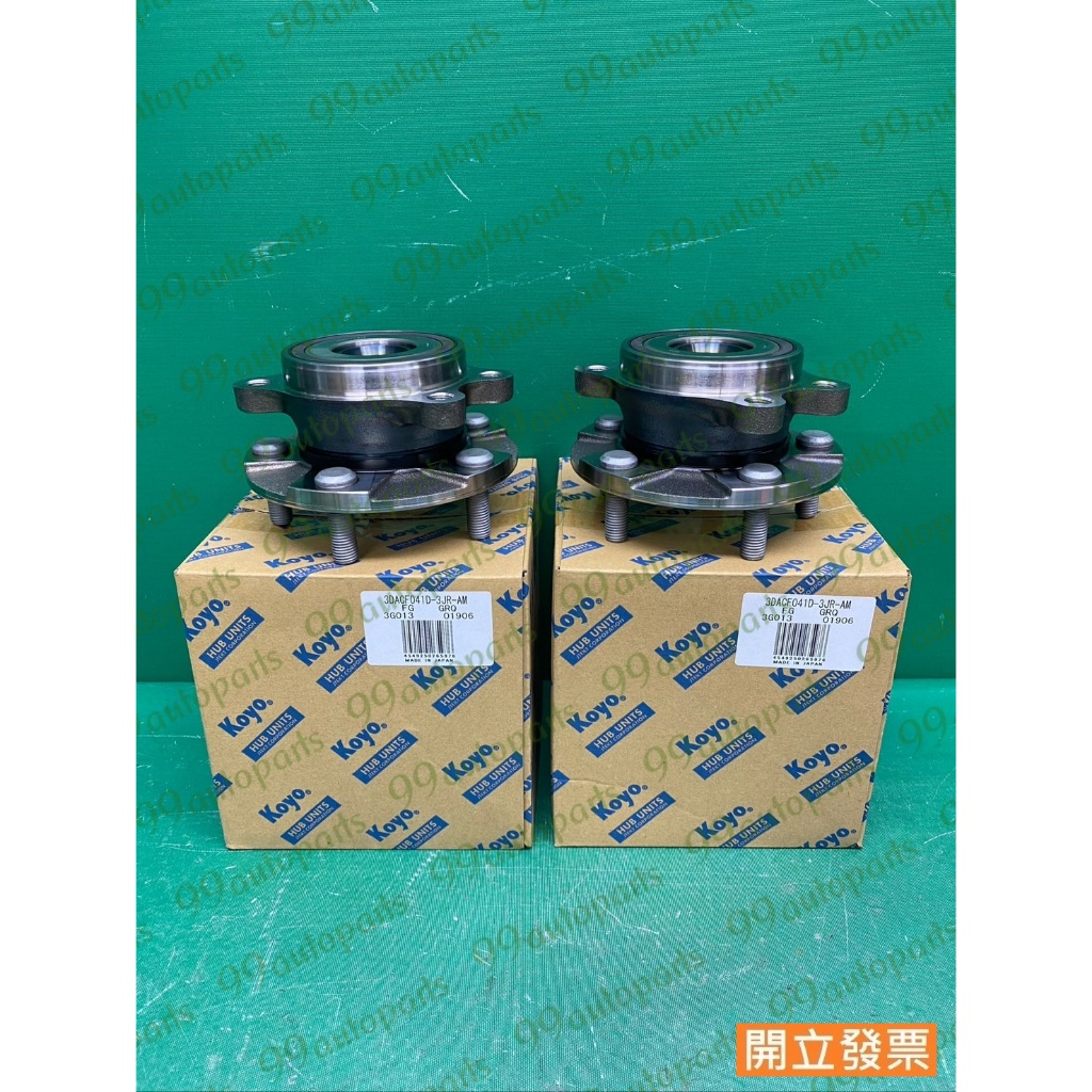 【汽車零件專家】豐田 PREVIA 2.4 軸承 前輪軸承連座 前輪彈子盤 3DACF041D-3JR-AM KOYO | 蝦皮購物