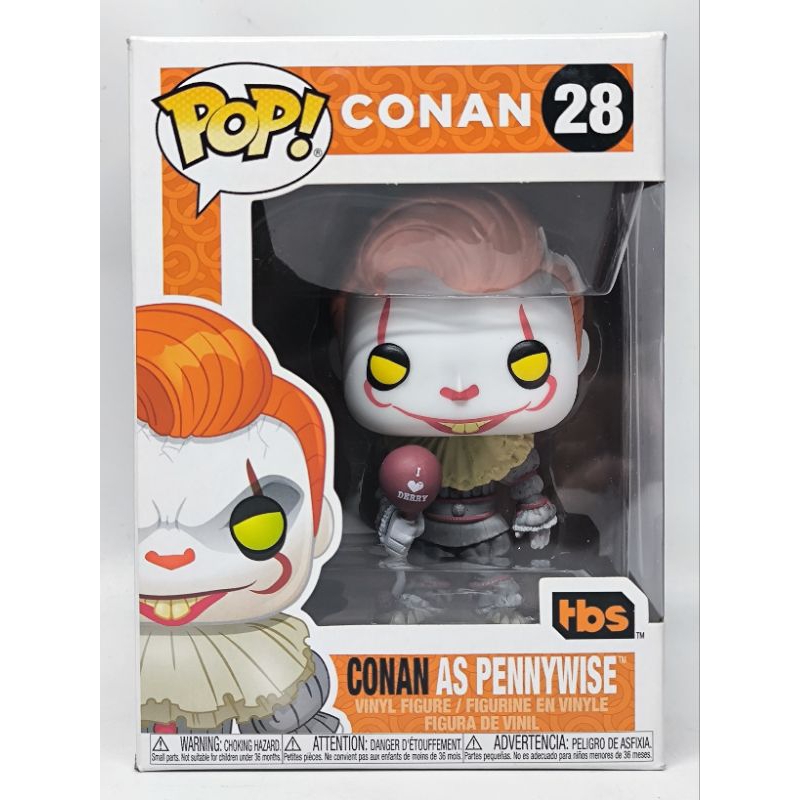 阿瑪柑仔舖 FUNKO POP 28 CONAN IT PENNYWISE 潘尼懷斯 | 蝦皮購物