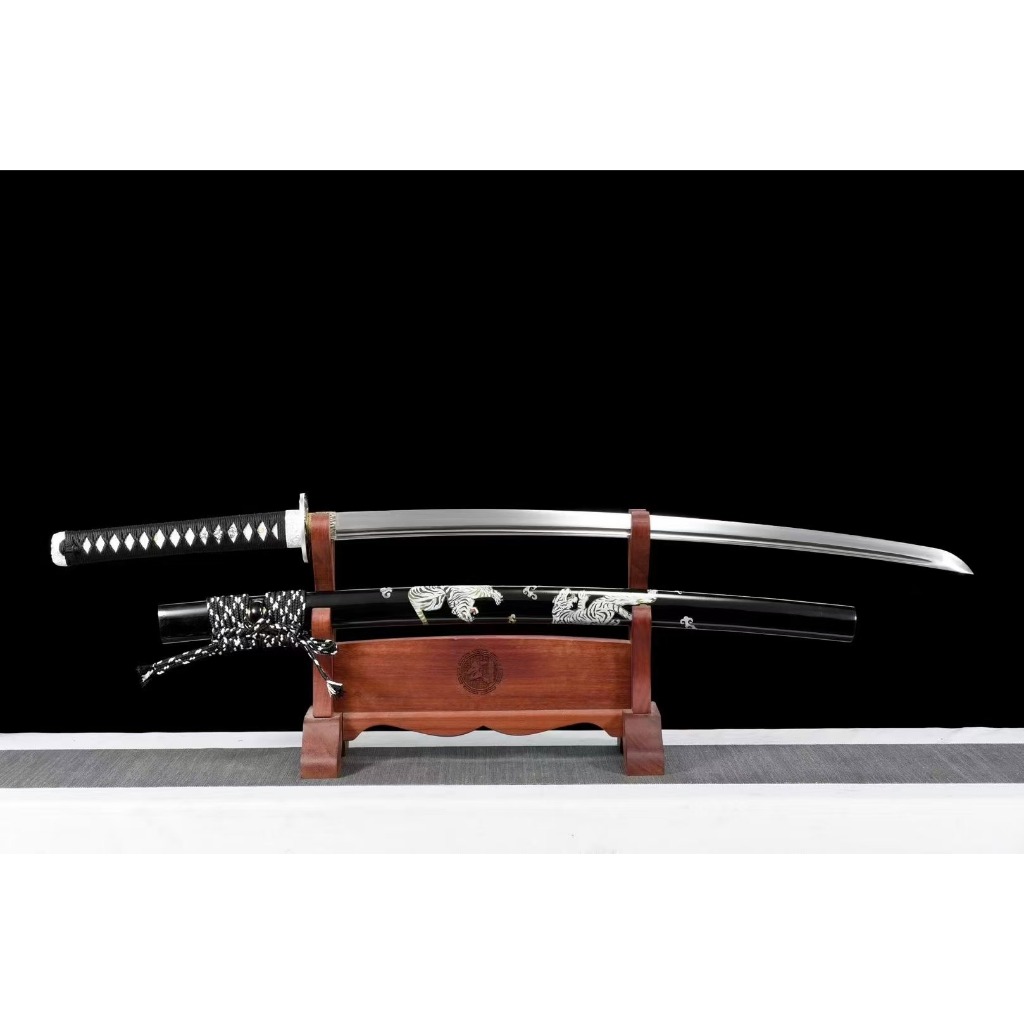 【廠家直銷】打刀《銀虎打刀》協差 肋差 日本刀 武士刀 居合刀 Katana 居合道 打刀 武士刃 日式刀 太刀 未開刃 | 蝦皮購物
