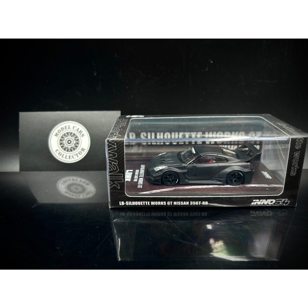 【收藏模人】INNO LBWK Nissan GT-R (R35) Carbon 1/64 1:64 | 蝦皮購物