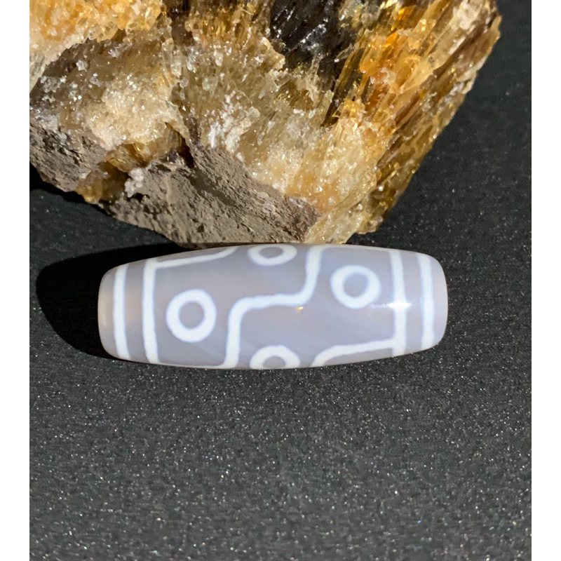 天珠單品-白毫雪域九眼三眼連師法器長39+厚長型單品| 蝦皮購物