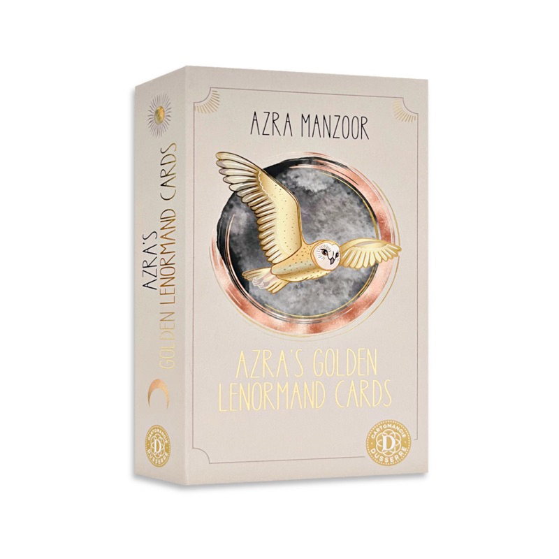 阿茲拉黃金雷諾曼｜Azra’s Golden Lenormand Cards｜36張 贈中文翻譯 | 蝦皮購物