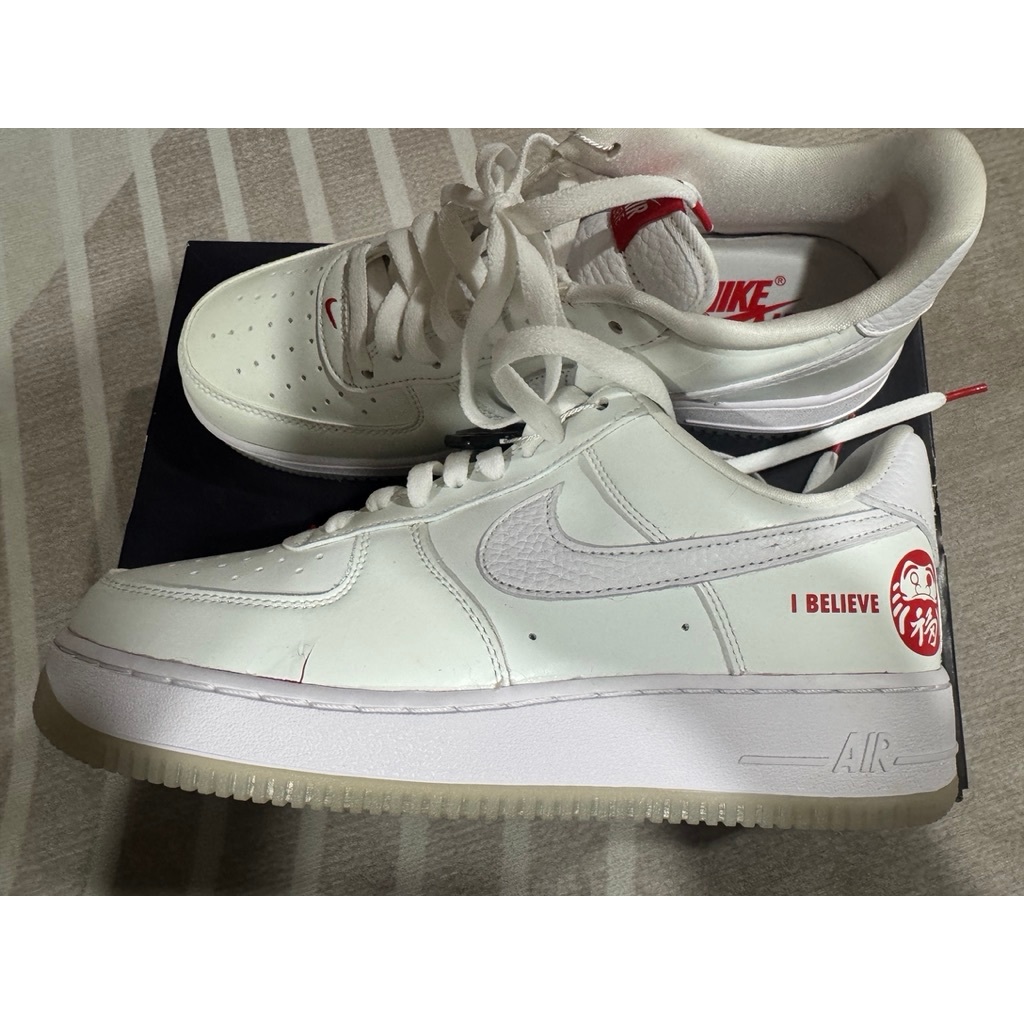 日本限定～全新ATMOS x NIKE AIR FORCE 1達摩 I BElieve 刮刮樂 AF1 | 蝦皮購物