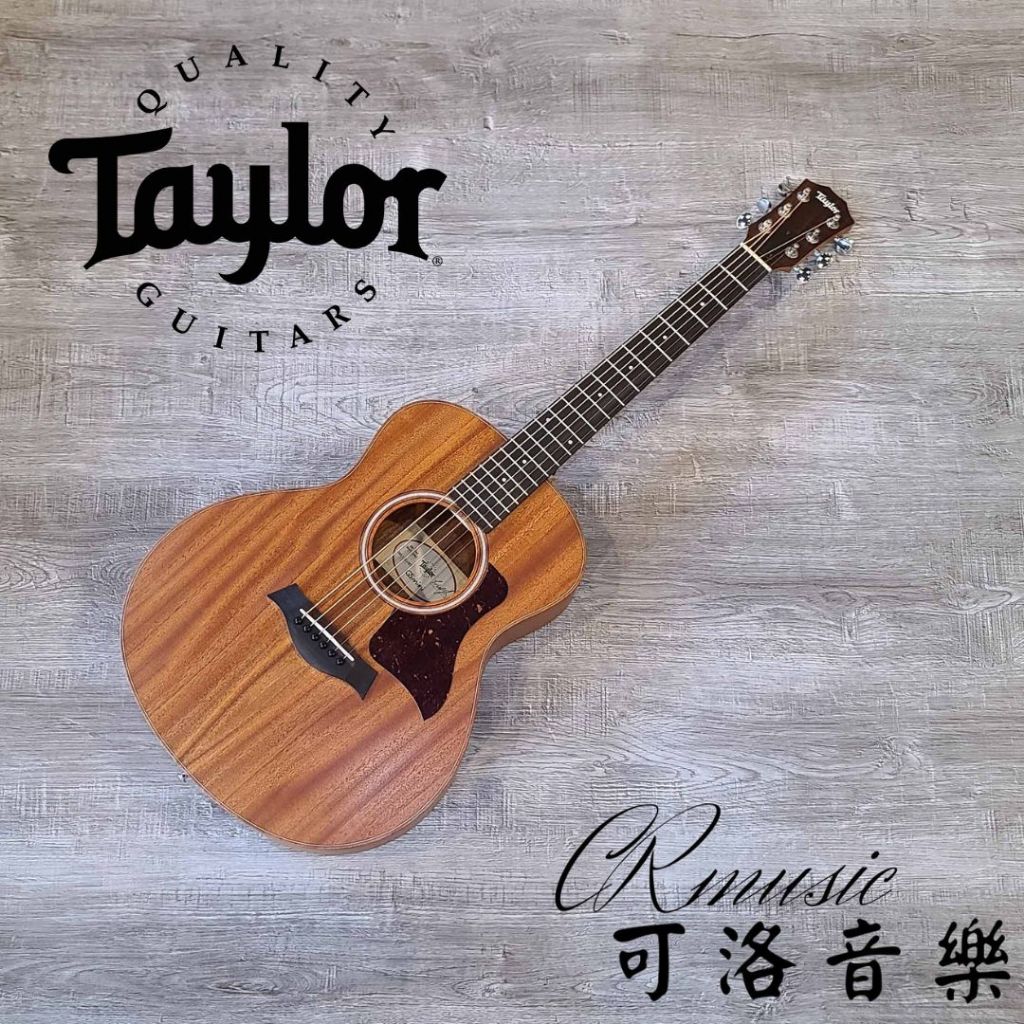 【可洛音樂】免運 Taylor GS mini MAH 面單板 旅行吉他 木吉他 附原廠外袋 買吉他送超值工具書 | 蝦皮購物
