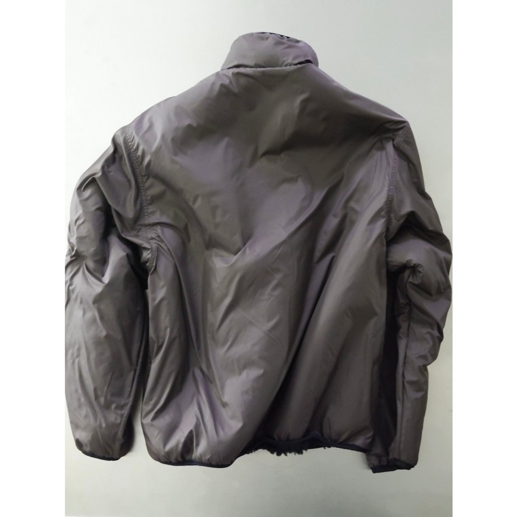 KAPITAL (キャピタル) BONE柄ボアフリース リバーシブルブルゾン