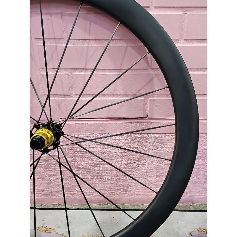KREX CD2 CARBON DISC 碟煞碳纖維輪組碳纖維幅條36T星型齒爪有