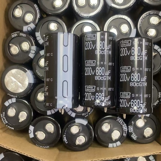 NIPPON CHEMICON電容 680uF 200V 22x45mm 牛角電容 SNAP 鋁質電解電容器 - 嵌入式 | 蝦皮購物