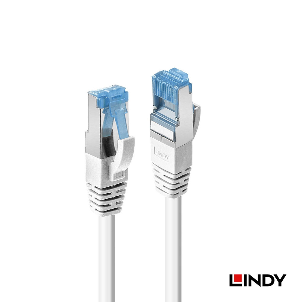 Lindy 2m Cat.6A S/FTP Network Cable Grey - 10 Year Warranty Snagless Design