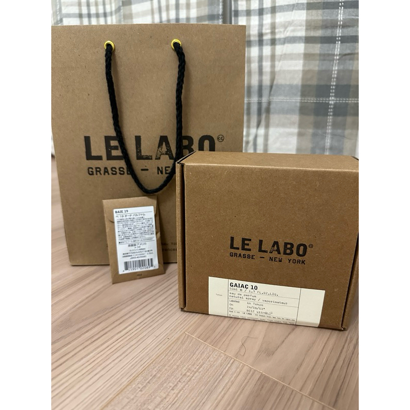 9月代購/可自選刻字/送隨身試聞/紙袋全套/客製送禮_Le Labo 東京城市限定 香水/麝香精GAIAC10100ml | 蝦皮購物