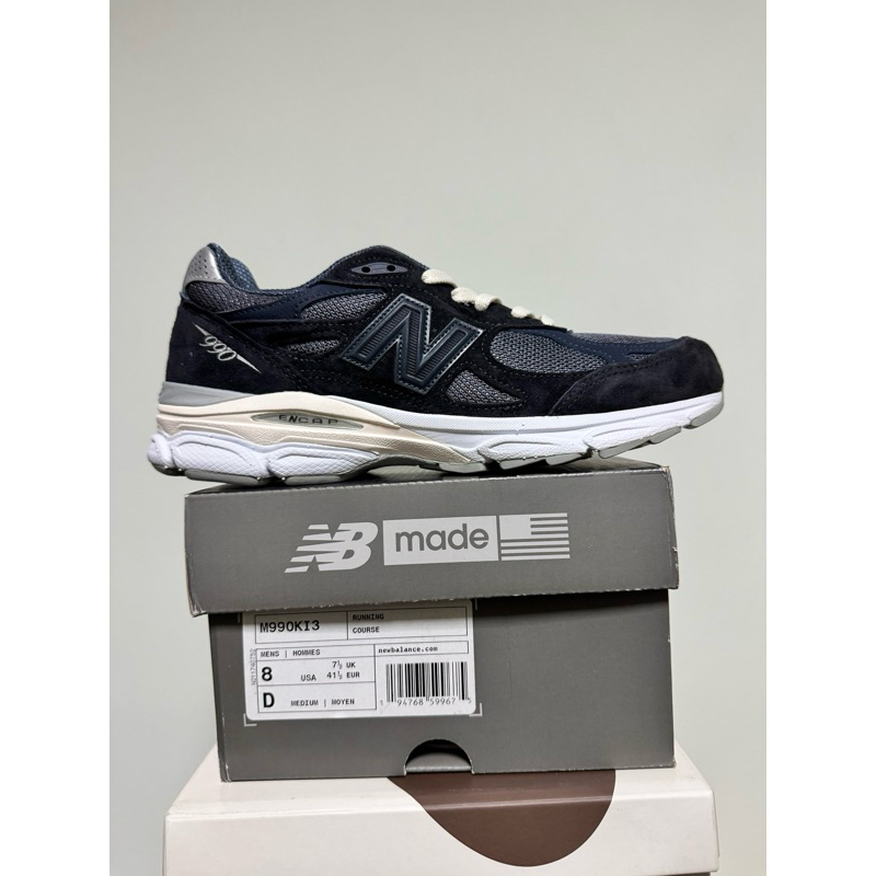 New Balance x KITH M990KI3 NB 990v3 990KI3 深藍| 蝦皮購物