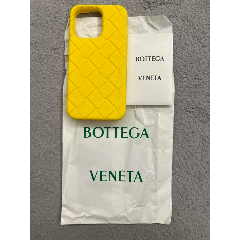 スマートフォン・携帯電話 BOTTEGA VENETA イエロー iPhone13 PROケース