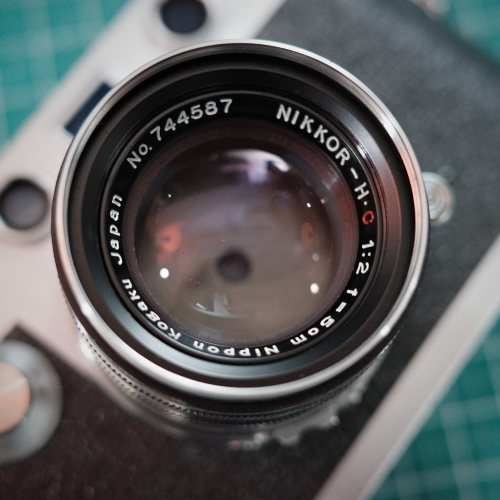 底片相機》NICCA 3-F + NIKKOR H.C 5CM F2 L39 LTM接口稀有收藏旁軸