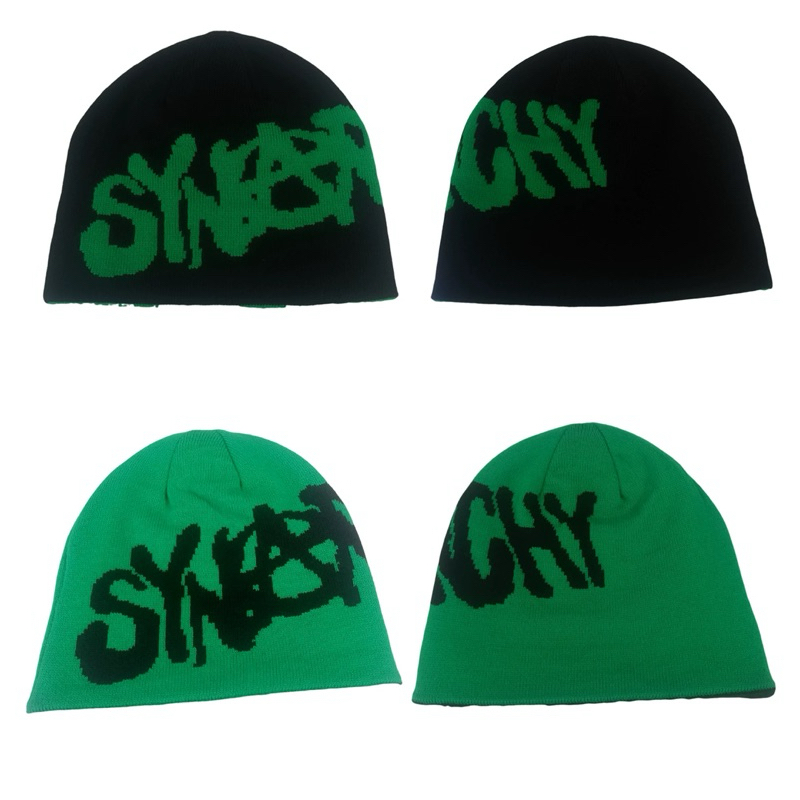 SANSANGEAR LOGO BEANIE グレイ サンサンギア