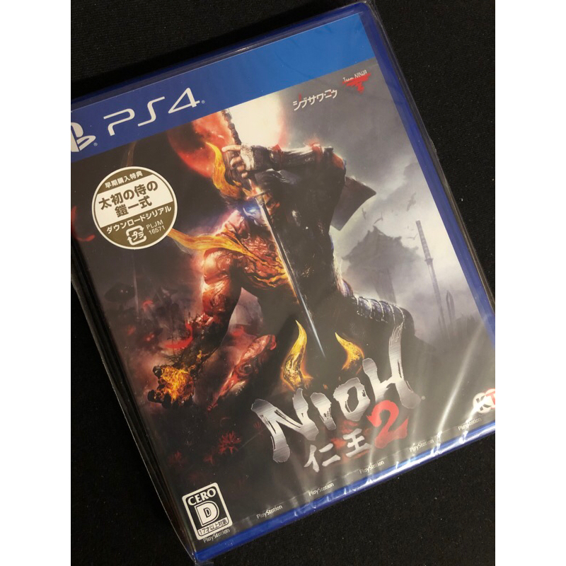 PS4 NIOH 2 仁王2 初回 日版 全新品 | 蝦皮購物