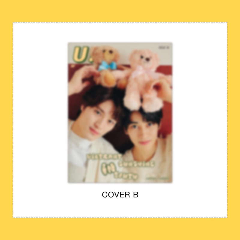 上村謙信＆本島純政】 游图U！Magazine 2025年 🌟和訳付き🌟 | E