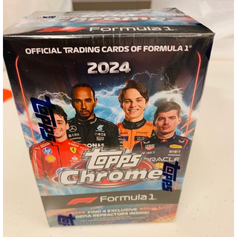【班班卡舖】2024 Topps Chrome F1 Formula1 Blaster Box 一級方程式 F1賽車卡盒 | 蝦皮購物
