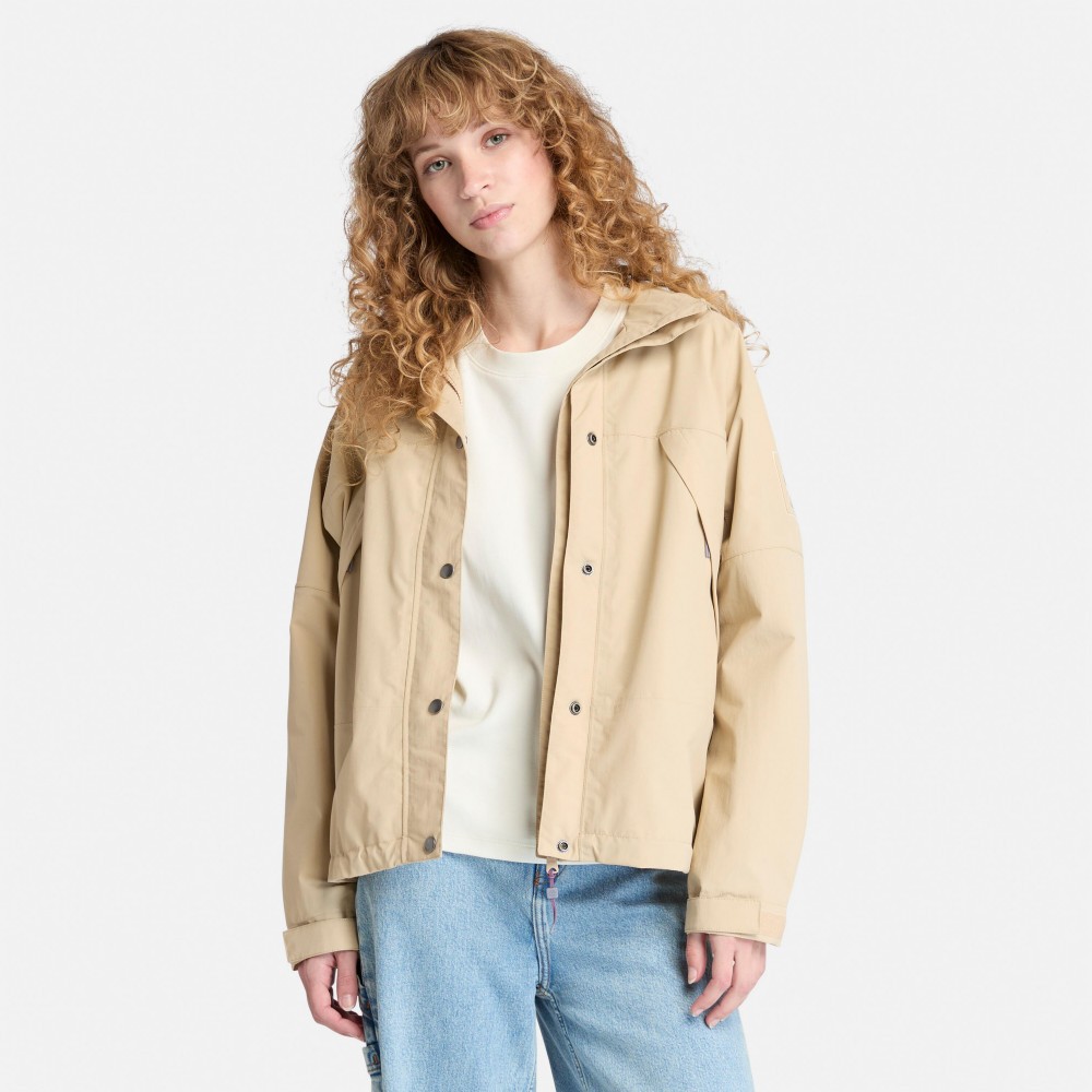 Timberland | (⭐2025春夏⭐)女款米色防水外套|A67J3Y94 | 蝦皮購物