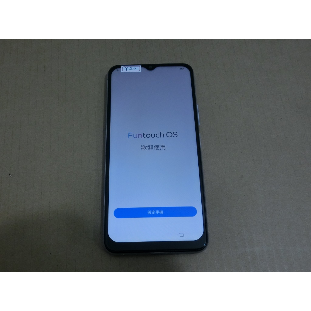 vivo Y20 V2027 帳號鎖 當故障機 零件機 晨曦白 | 蝦皮購物