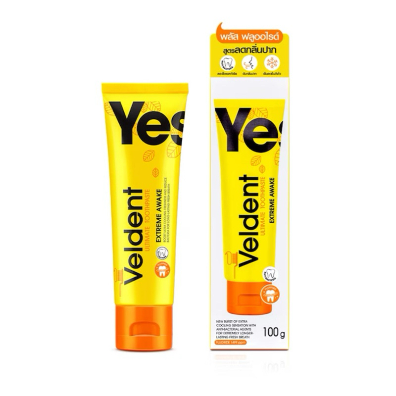 泰國Veldent Toothpaste Ultimate Extream Awake 激涼感牙膏100 G. | 蝦皮購物