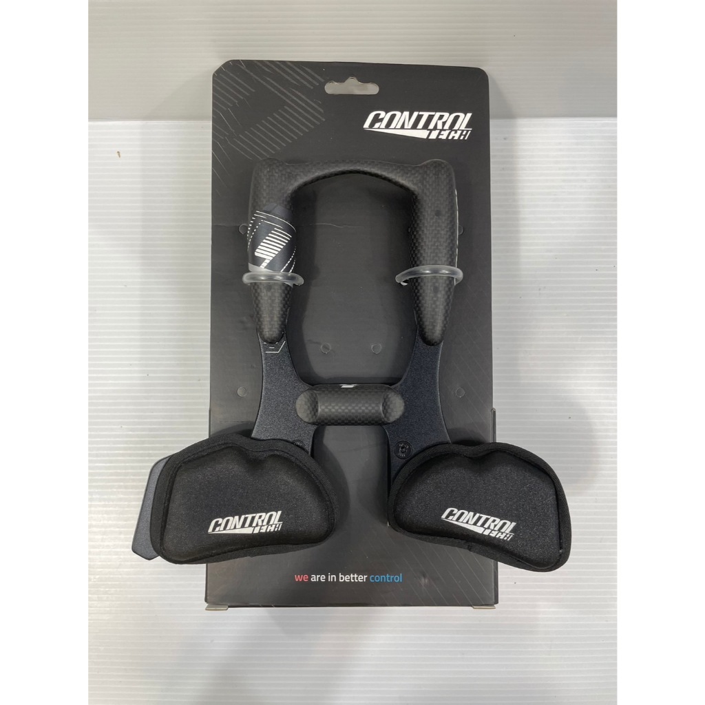 Manubrio Aerobar Controltech Aero Cockpit In Carbonio 31,8 Mm - TTH09CB Nero