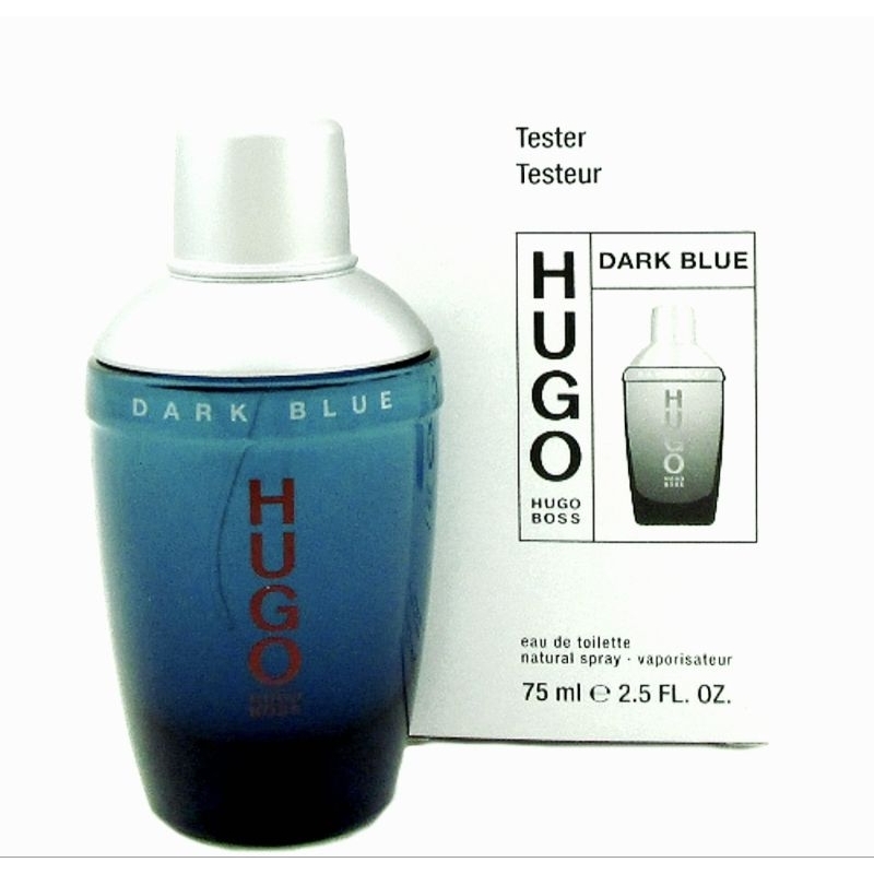七三七香水精品】Hugo Boss Dark Blue 深藍優客男性淡香水75ml 新包裝