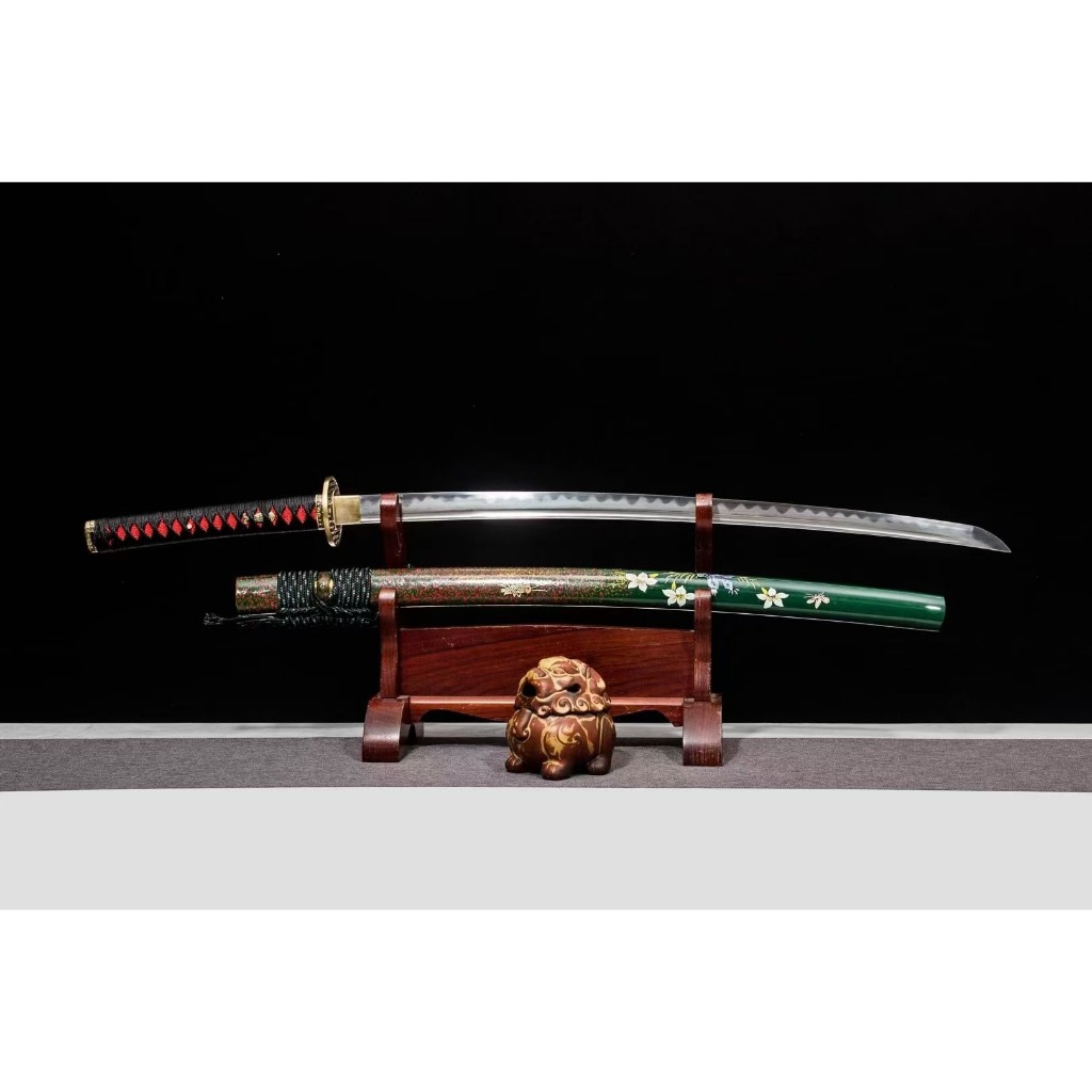 精品【嵐又武士】燒刃-武士刀 日本刀 居合刀 太刀 打刀 日式指揮刀 Katana 居合道練習 一體鍛打寶劍漢劍未開刃 | 蝦皮購物