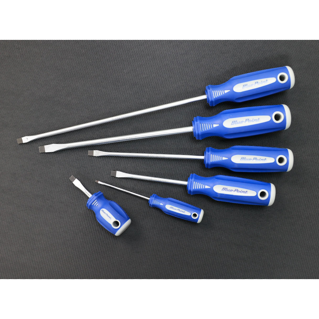 美國藍點 Blue-Point® 6件式 一字螺絲起子套組 BSGDM38-250F | 蝦皮購物