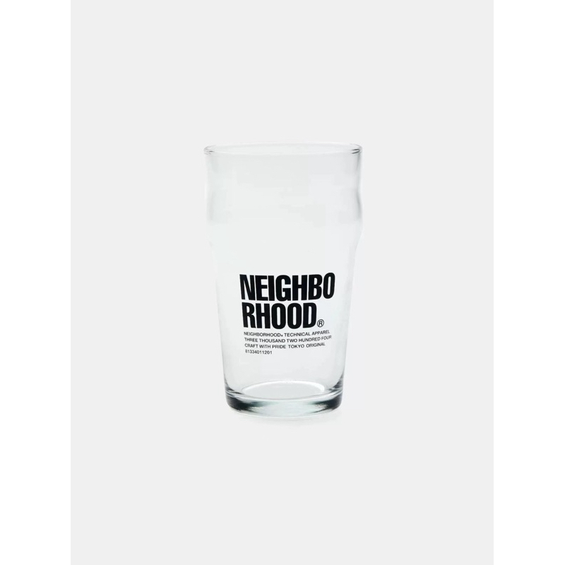 NEIGHBORHOOD玻璃杯NBHD PINT GLASS啤酒飲料杯桌墊杯墊| 蝦皮購物
