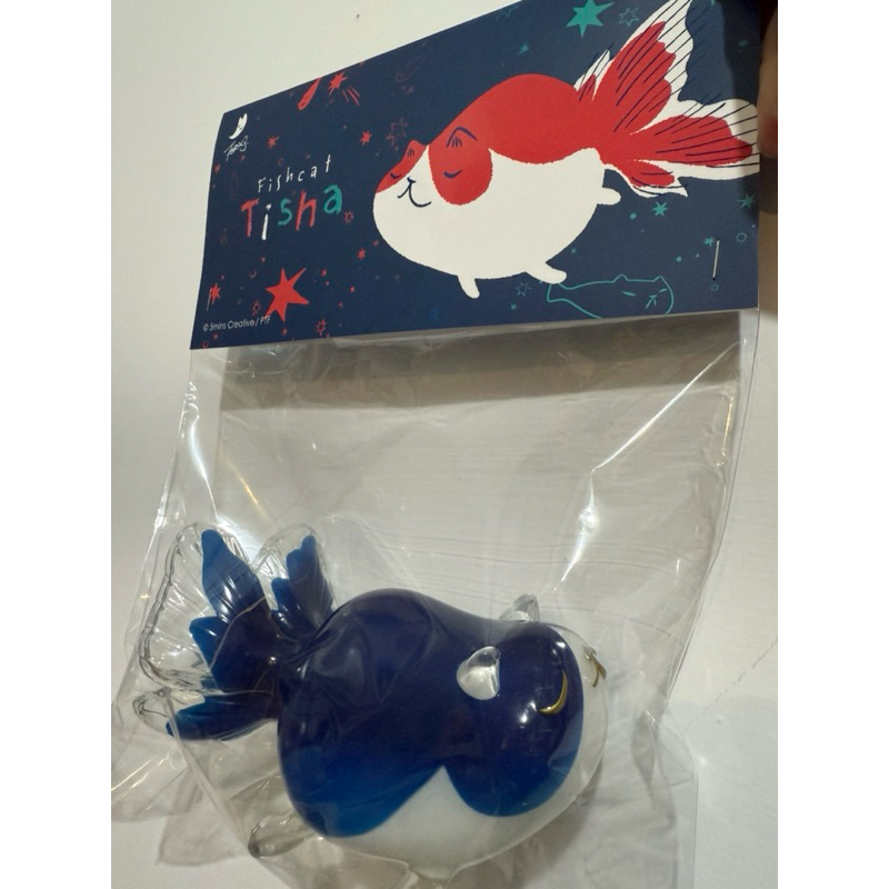 Lucky 金魚 猫 ソフビ