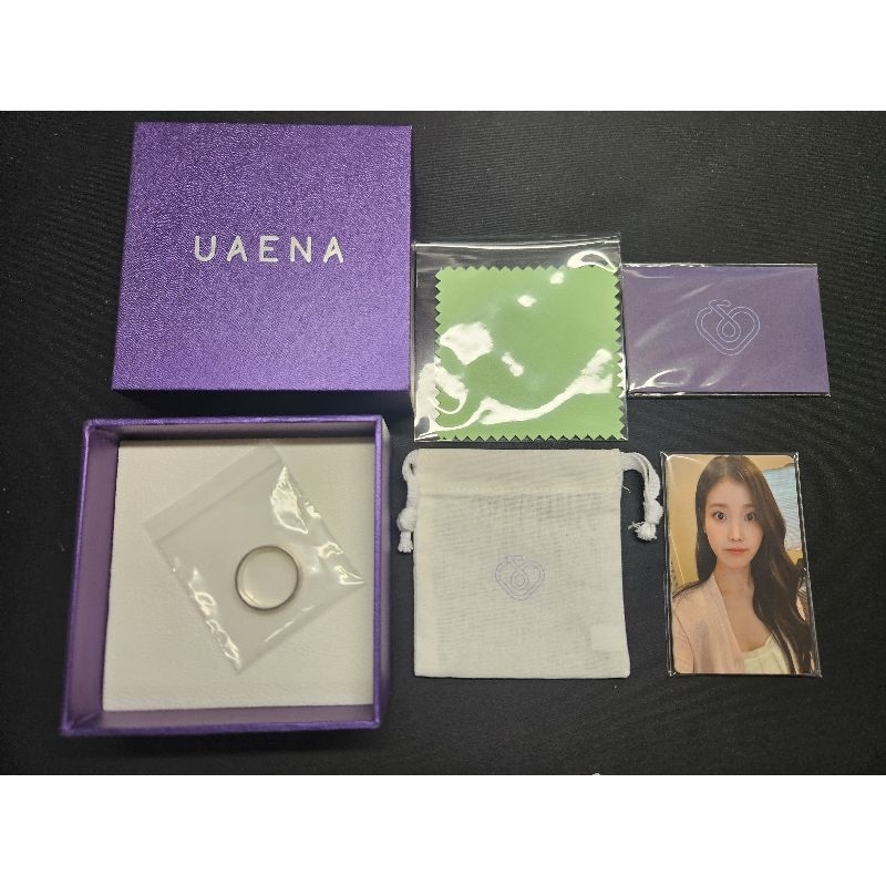 IU 李知恩音波戒指21號現貨IUAENA OFFICIAL SONIC RING 韓國官方週邊