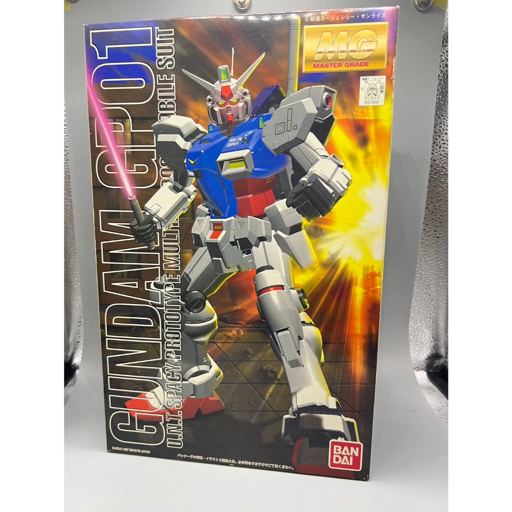 N614【模型出櫃】出清特價 盒裝 MG 1/100 GP-01 | 蝦皮購物