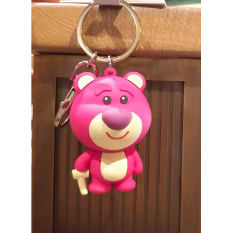 迪士尼 熊抱哥/草莓熊/lotso key鑰匙圈 | 蝦皮購物