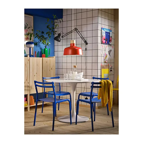 IKEA 代購GENESON 餐椅鋼質雙色GENESÖN 設計師​ Zhelin Lian | 蝦皮購物